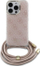 Mbështjellëse Guess GUHCP16XHC4SEP për iPhone 16 Pro Max 6.9", me varëse crossbody, rozë