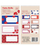 Stickerë dekorativë INTERDRUK TUTTO BELLO, set 9 copë, 40x75 mm, shumëngjyrëshe