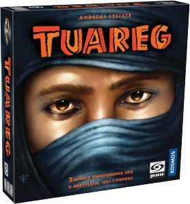 Lojë tavoline Z-Man Games Tuareg Galakta, strategjike, për 2 lojtarë, shumëngjyrëshe