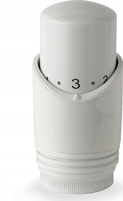 Kokë termostatike Vero White 30x1.5, për radiator, e bardhë