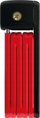 Dry palos që mblidhet për biçikletë Abus Bordo Lite 6055/60, 60cm, shumë i lehtë, i kuq