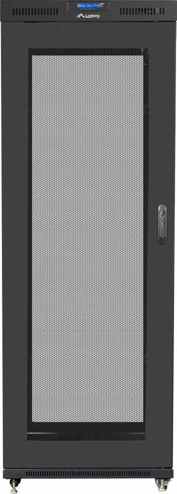Kabinet RACK Lanberg FF01 19", 42U 800x800, me panel LCD, i zi