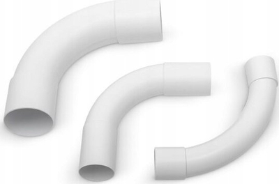 Lidhës këndor PVC TT PLAST ZKL 20, fi 20mm, set 100 copë, i bardhë