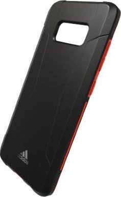 Mbrojtëse telefoni Adidas SP Solo Case SS17, për Samsung Galaxy S8, kombinim e zezë me të kuqe