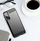 Kllëf karboni për telefon Samsung Galaxy S21 FE, mbrojtës, i zi