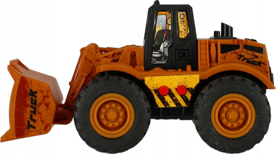 Lodër buldozer MEGA CREATIVE My City 520398, me drita dhe zë, pull back, multikolor