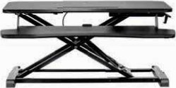 Workstation sit stand Fellowes Corsivo 8091001, 80 cm, i zi