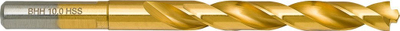 Stërvit metalik Baildon DIN 338 RN, 10mm, HSS TiN, bisht me 3 faqe