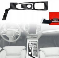 Film mbrojtës interieri GrizzGlass PianoSkin, për Volvo XC90 B5 2022-2026, gloss karbon, i zi