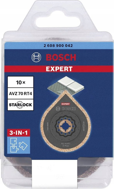 Teh për multivegël Bosch EXPERT AVZ 70 RT4, Starlock, karabit, i zi
