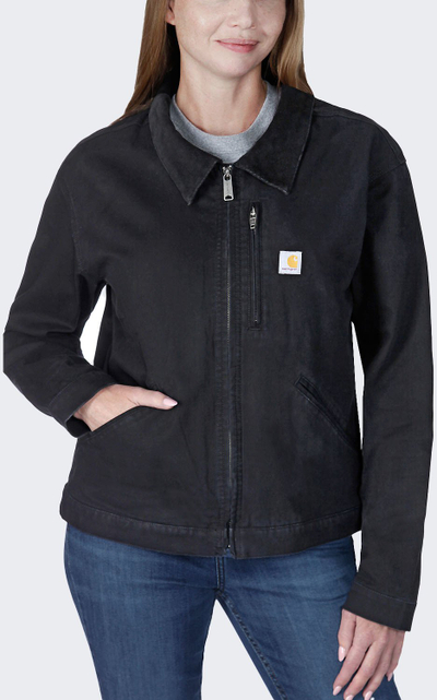 Жакна Carhartt Rugged Flex Canvas Detroit, за жени, XL, црна
