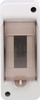 Kuti shpërndarëse modulare Incobex S-2+WINDOW 8005801, 1x2 module, montim sipërfaqësor, IP20, e bardhë