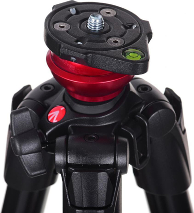 Trekëmbësh Manfrotto MDeVe 055, alumin, 165 cm, i zi