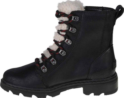 Çizme Sorel Lennox Lace Cozy, që s’i hyn uji, me pelush, të zeza