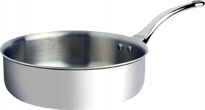 Tigan sauté De Buyer Affinity, 20 cm, inoks, argjendtë