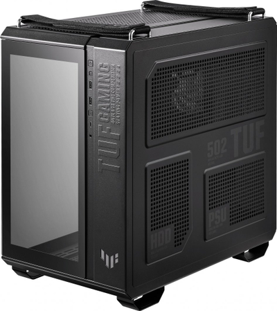Kasë Asus TUF Gaming GT502 PLUS TG ARGB, e zezë, Midi Tower