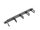 Panel menaxhimi kabllosh Lanberg AK-1202-B, për raft 19", 1U, i zi