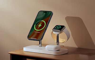 Maskë telefoni Torras Pstand Series për iPhone 16 Pro, magnetike, me stand, blu