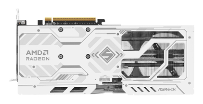 Kartë grafike ASRock Radeon RX 9060 XT Steel Legend OC, 8GB GDDR6, PCI Express, e bardhë