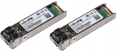 Modul SFP MikroTik XS+2733LC15D, SFP28 25Gbps, 15km, metalik