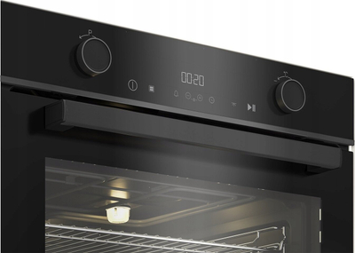 Furra elektrike Beko BBVM13400DXS Split&amp;Cook, 72L, klas A+, e zezë