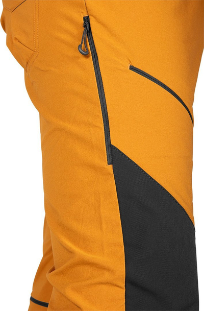 Pantallona pune Neo Work Trousers Outdoor, XXL, material elastik 4-way stretch, ngjyrë mustard