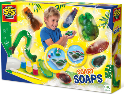 Set kreativ për sapunë SES Creative 14311 Scary Soaps, për kalamaj, i verdhë