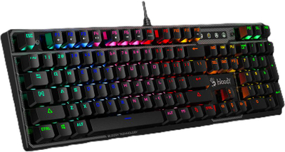Tastierë gaming Bloody B750N, mekanike, RGB, me kabllo, e zezë