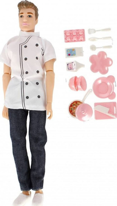 Kukull djalë Mega Creative Doll, 29 cm, profesion i ndryshëm, shumëngjyrëshe