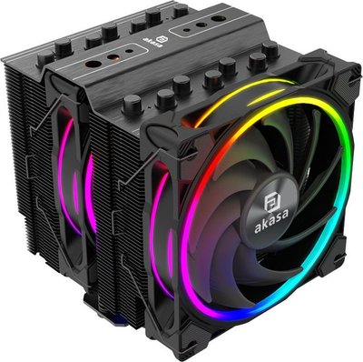Ftohës CPU Akasa Soho H7 AK-CC4026HP01, 120mm, i zi