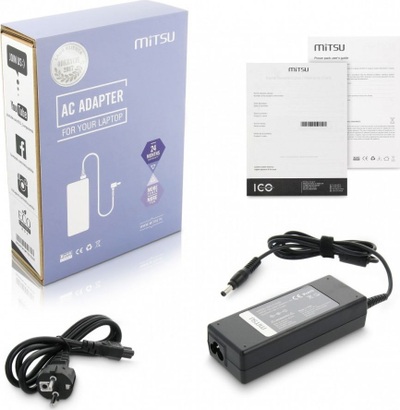 Karikues për laptop Mitsu 75W, 2.5mm, 3.9A, 19V