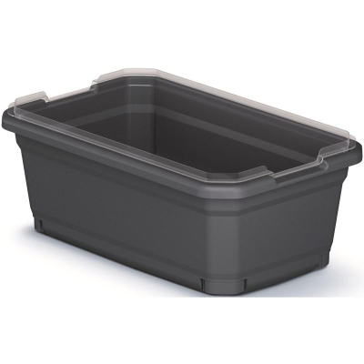 Vazo e ngritme Minipaenit Respana ECOLINE Set, 59.6 cm, me kapak serë, antracit