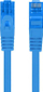 Kabllo patchcord Lanberg, Cat.6A, S/FTP, LSZH, CCA, 10m, e kaltër