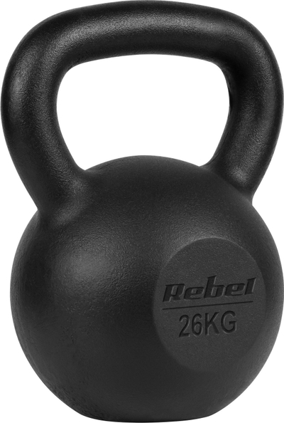 Kettlebell Rebel Active, 26 kg, gize, i zi