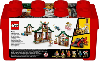 Set LEGO® NINJAGO® 71787 Creative Ninja Box, 530 pjesë