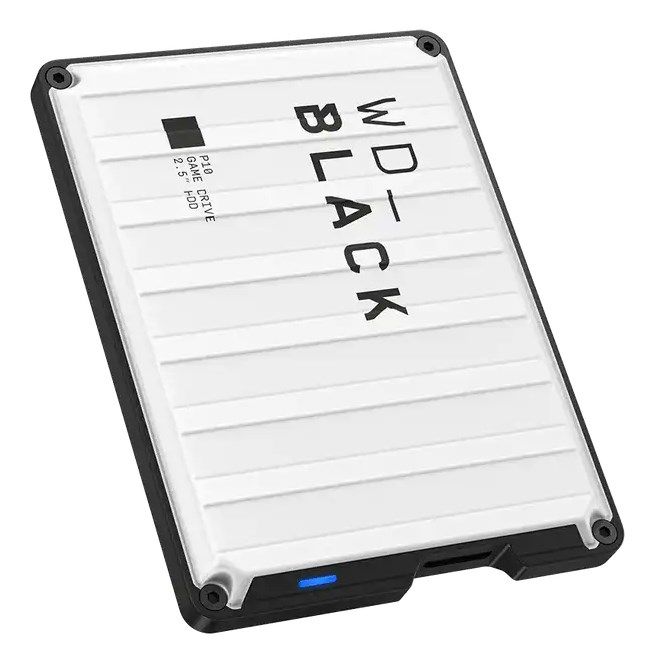 Disk i jashtëm Western Digital WD_BLACK P10, 2TB, 2.5", i bardhë