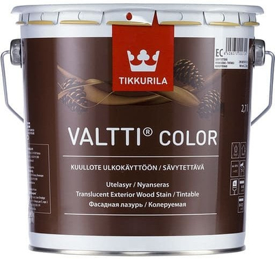 Impregjim druri Tikkurila Valtti Color, antiseptik, 2.7L, transparent