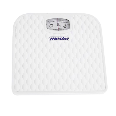 Peshore banjoje Mesko MS 8160, mekanike, kapacitet 130kg, e bardhë
