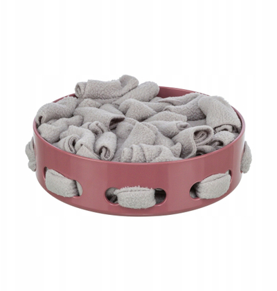 Lodër për mësim për mace TRIXIE Cat Activity Hide'n'Sniff Bowl, 18 cm, plastik, gri