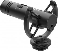 Mikrofon shotgun Synco M2S BK, on camera, 3.5mm, i zi