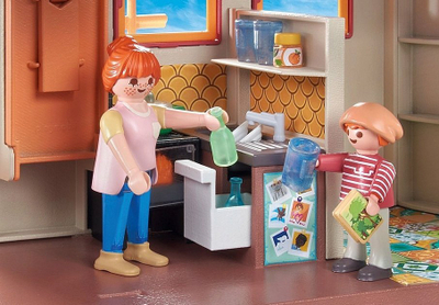Lodër shtëpi e vogël Playmobil My Life 71509 Tiny House, 2 kate, me figurina