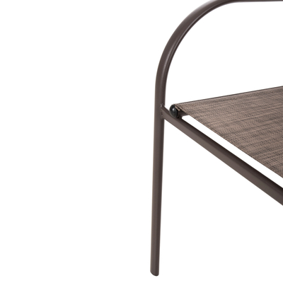 Karrige kopshti Redan prej metali 56x60x88Hcm (HM5976.05), kaftë