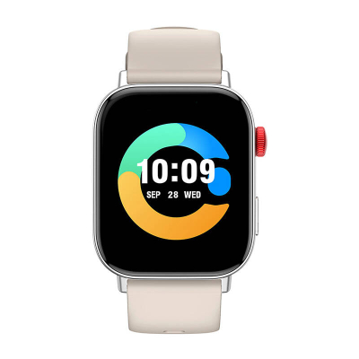 Set smartwatch Colmi C8 Max, 4.4cm, thirrje Bluetooth, argjend