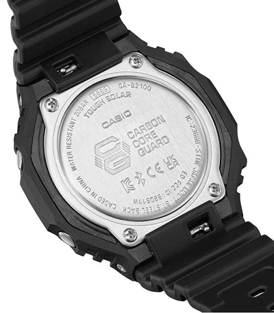 Orë për meshkuj Casio, e zezë