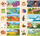 Puzzle druri Viga Logical Puzzle with Animals, lojë logjike, shumëngjyrëshe