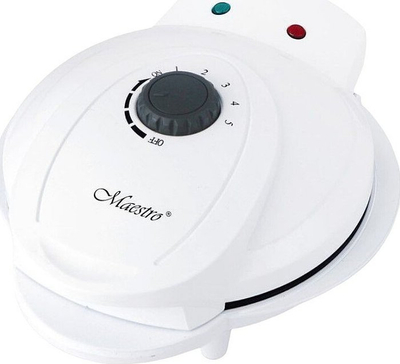 Aparat vaflesh Maestro MR-715, 1000W, pllakë 18cm, i bardhë