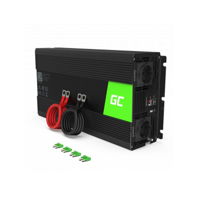 Inverter Green Cell, 24V në 230V, 3000W, valë sinusoide e pastër