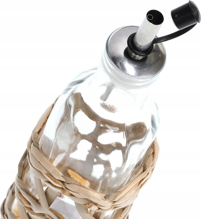 Shishe dozatore për vaj ose uthull Zeller Boho, 150 ml, qelq transparente