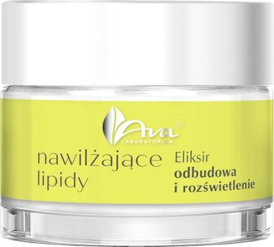 Krem fytyre AVA Moisturizing Lipids Elixir, për rikuperim dhe shkëlqim, 50 ml
