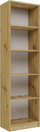 Raft librash Topeshop SHELF UNIT R50, panel i laminum, dru Artisan Oak